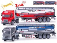 Cisterna 39 cm 1:24 kov na baterie na setrvačník se světlem a zvukem