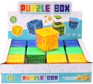 Pokladnička kostka - hlavolam bludiště - zvětšit obrázek