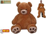 Plush Friends - Medvěd plyšový 150 cm - hnědý