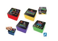 Mozaika elektronickrá 8,5cm na baterie se světlem, 4barvy 
