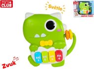 Mini Club dinosaurus pianko 15 cm na baterie se světlem a zvukem  - zvětšit obrázek