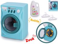 Pračka 14x10cm na baterie se světlem, zvukem a doplňky - zvětšit obrázek