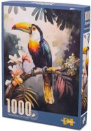 Puzzle tukan 70x50 cm 1000 dílků - zvětšit obrázek