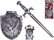 Sada rytíř - meč 50cm se štítem a chráničem předloktí