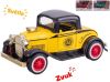 Auto old timer kovové 11 cm 1:36 se světlem a zvukem, 3 druhy