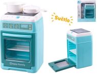 Sporák 15x10 cm na baterie se světlem a doplňky - zvětšit obrázek