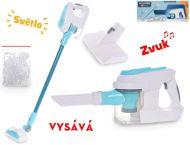 Vysavač tyčový 34cm s doplňky, se světlem a zvukem - zvětšit obrázek