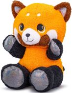 Panda červená plyšová 24 cm, sedící - zvětšit obrázek