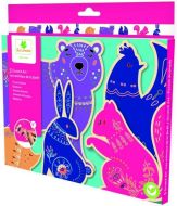 Scratch Art - vyškrabávání - lesní zvířátka - zvětšit obrázek