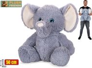 Plush Friends - Slon plyšový 50 cm, sedící