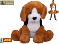 Plush Friends - Pes plyšový 78cm, sedící