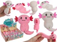 Axolotl Antistress-mačkací s křemenným pískem