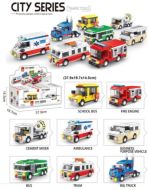 Stavebnice dopravní prostředky CITY SERIES
