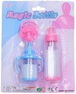 Lahvička s mlékem 2ks a dudlík pro miminka