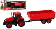 Traktor Zetor s valníkem na setrvačník se světlem a zvukem