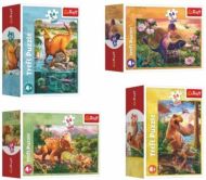 Minipuzzle 54 dílků Dinosauři, 4 druhy  - zvětšit obrázek