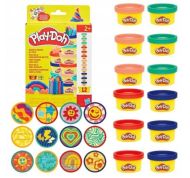 HASBRO PLAY-DOH Modelína baby barevná set 12 kelímků 340g