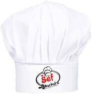 Čepice kuchařská Šéfkuchař dětská - KARNEVALOVÝ DOPLNĚK