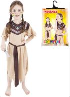 Šaty Indiánka vel.M (116-128cm) 6-8 let KOSTÝM