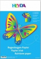 Papír 23x33cm 115g Duha, 10 listů  - zvětšit obrázek