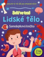 Samolepková knížka Lidské tělo Svítící ve tmě