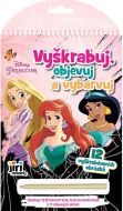 Vyškrabuj, objevuj, vybarvuj Disney Princezny