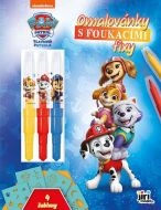 Omalovánky s foukacími fixy Tlapková patrola
