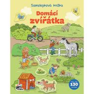 Samolepková knížka Domácí zvířatka
