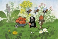 Puzzle Krtek na výletě, 15 dílků