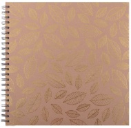 Blok spirála Eco Craft se zlatým potiskem 30X30cm, 30l/180g - zvětšit obrázek
