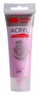 Akrylová barva 75 ml METALIC růžové 211 - zvětšit obrázek
