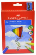 Pastelky Junior grip Triangular 30 ks - zvětšit obrázek