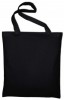Bavlněná nákupní taška na malování černá