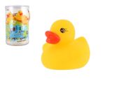 Kačenka žlutá svítící ve vodě, plast 6cm, na baterie 