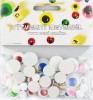 Pohyblivé barevné oči - 75 ks, 8, 10, 15, 20 mm