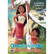 Omalovánky  Vaiana 2