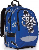 Školní batoh CHI 753 D - Blue - zvětšit obrázek