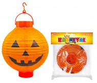 Lampion Halloween dýně, na baterie - zvětšit obrázek