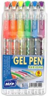 Gelové pero set Neon 6ks