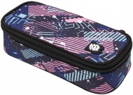 Studentský penál Bagmaster Case Bag 9 A Pink / Petrol / Black - zvětšit obrázek