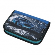 Klučičí jednochlopňový penál Bagmaster Case Alfa 9 C Blue / Black - zvětšit obrázek