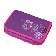 Dívčí školní jednochlopňový penál Bagmaster Case Mercury 9 A Violet / Pink - zvětšit obrázek