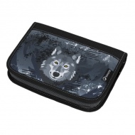 Klučičí školní jednochlopňový penál Bagmaster Case Mercury 9 C Gray / Blue - zvětšit obrázek