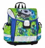 Školní aktovka pro prvňáčky Bagmaster Lim 8 B Green / Blue / Black - zvětšit obrázek