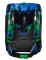 Školní batoh Polo 7 B Blue / Green / Black 