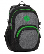 Studentský batoh Matrix 8 b Black / Gray / Green - zvětšit obrázek