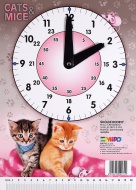 Školní hodiny Cats and Mice - zvětšit obrázek
