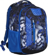 Studentský batoh 2v1 LIAN Mix Blue - zvětšit obrázek