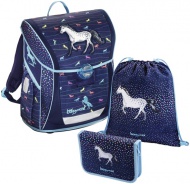 Školní aktovkový set Baggymax Fabby Džínový koník - zvětšit obrázek