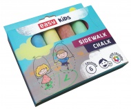 EasyColours chodníkové křídy 6ks - zvětšit obrázek